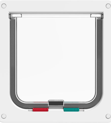 Cat and Small Pet Door, Small, White, Pets up to 11 Lbs