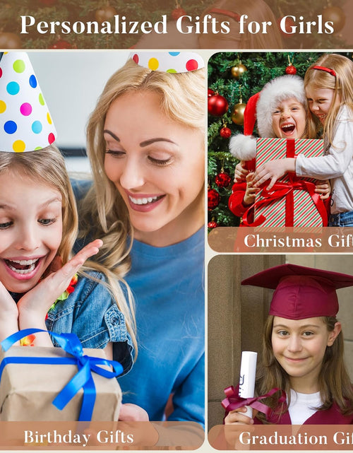 Load image into Gallery viewer, Girls Horse Necklace, Dainty Horse Jewelry for Girls Initial Necklace, Stainless Steel Kids Heart Initial Necklace Horse Girl Horse Pendant Letter Necklace Horse Gifts for Teen Girls Horse Lovers
