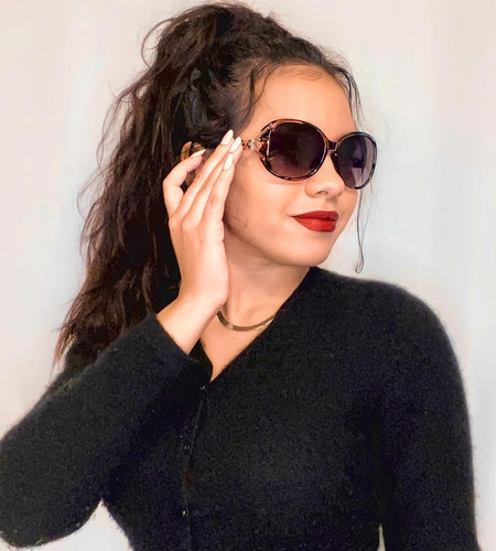 Sunglasses for Women Trendy Polarized Sunglasses Oversized Big Sun Glasses Ladies Shades UV Protection